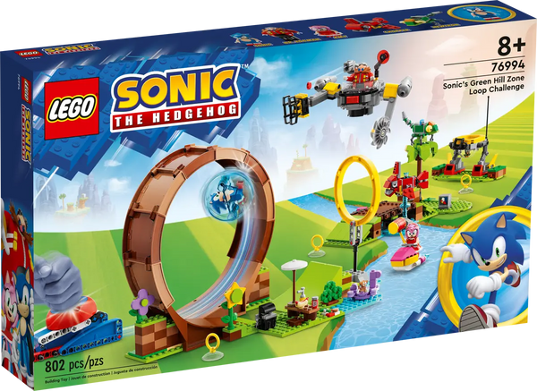 LEGO Sonic The Hedgehog Sonic's Green Hill Zone Loop Challenge 76994