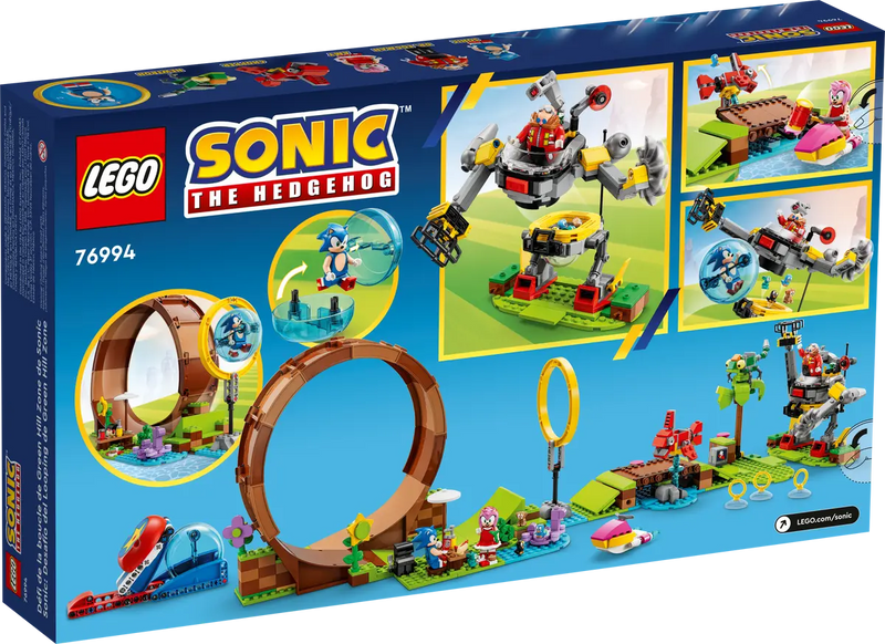 LEGO Sonic The Hedgehog Sonic's Green Hill Zone Loop Challenge 76994