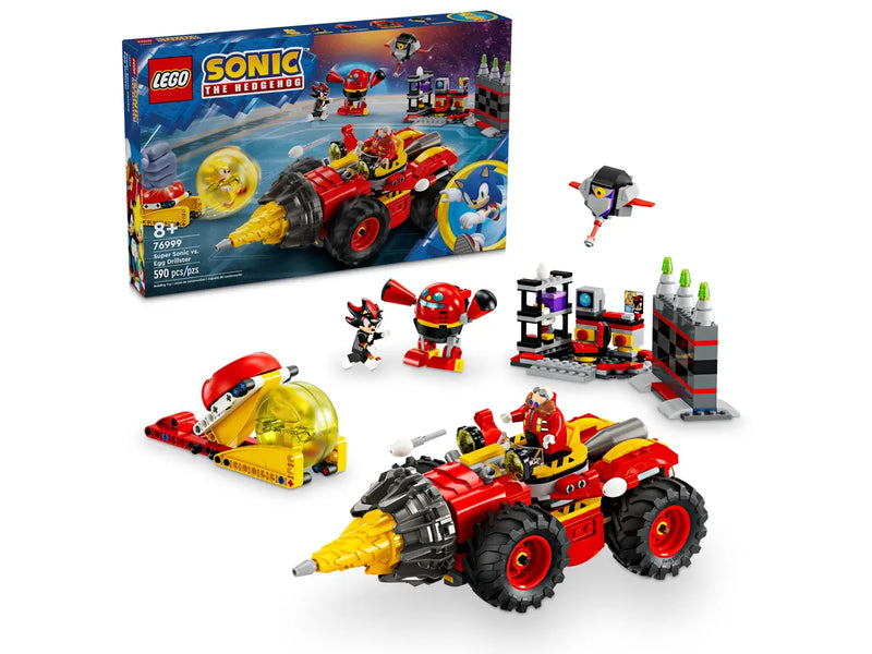 LEGO Sonic The Hedgehog Super Sonic Vs. Egg Driller 76999