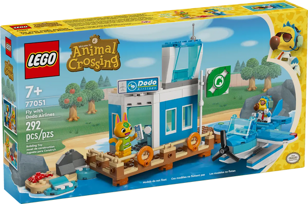 LEGO Animal Crossing Fly With Dodo Airlines 77051