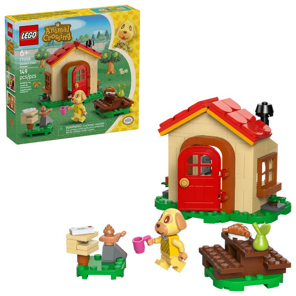 LEGO Animal Crossing Goldie's Cozy House #77058
