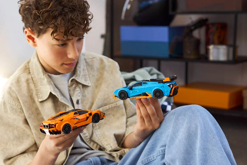 LEGO Speed Champions Lamborghini Revuelto And Lamborghini Huracan STO