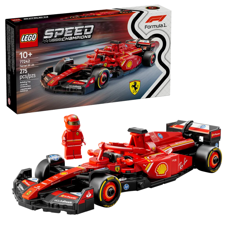 LEGO Speed Champions Ferrari SF-24 F1 Race Car 77242