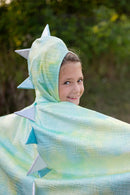 Great Pretenders Reversible Rainbow Unicorn/Dragon Cape Size 5-6