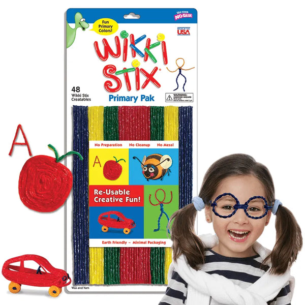 Wikki Stix Primary Colour Pack