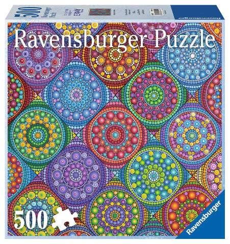 Ravensburger 500 Piece Colour Your World Series, Magnificent Mandalas