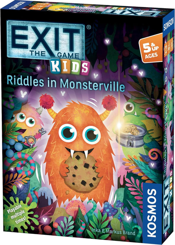 Thames & Kosmos Exit The Game Kids Riddles In Monsterville