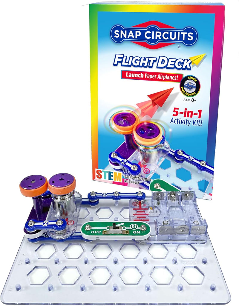 Elenco Snap Circuits Flight Deck, Launch Paper Airplanes