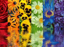 Ravensburger 500 Piece Puzzle Floral Reflections