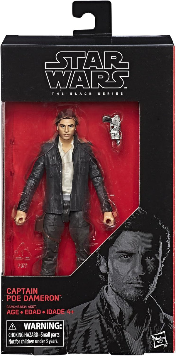 Star Wars The Black Series Captain Poe Dameron (Preowned New In Box)