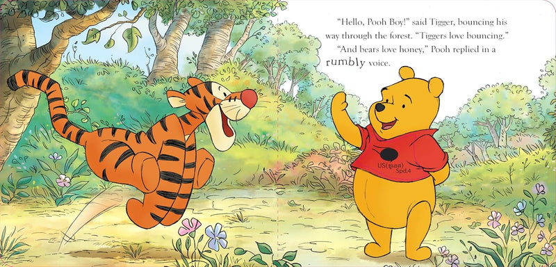 Disney Winnie The Pooh, Pooh's Honey Troubles Board Book