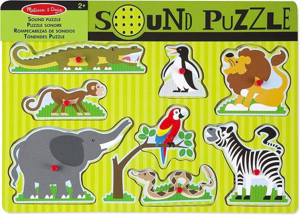 Melissa & Doug Sound Puzzle Zoo Animals
