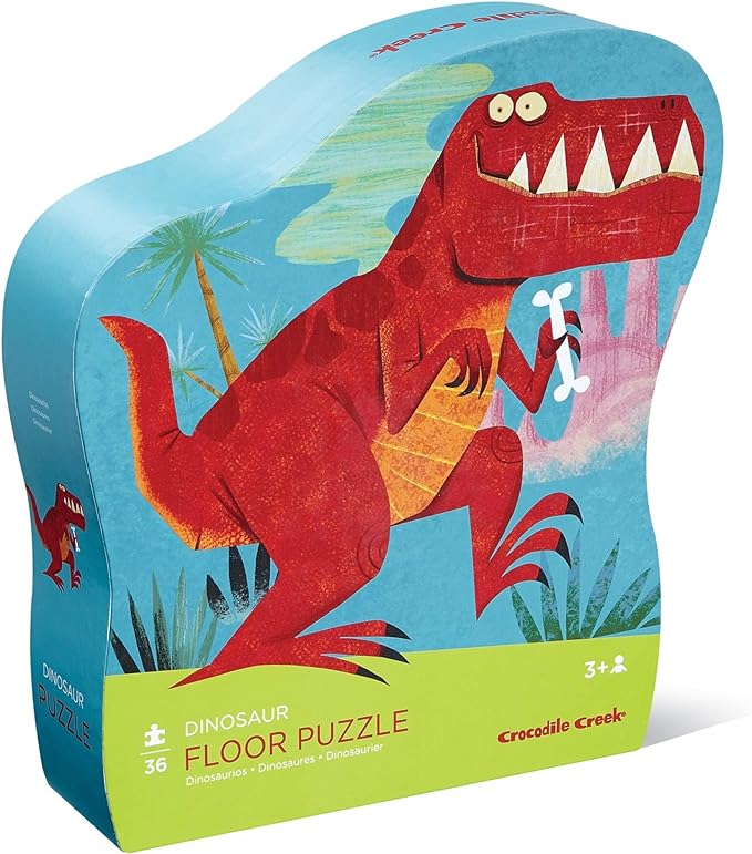 Crocodile Creek 36 Piece Floor Puzzle Dinosaur