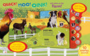Quack! Moo! Oink! Let's Listen On The Farm Sound Book