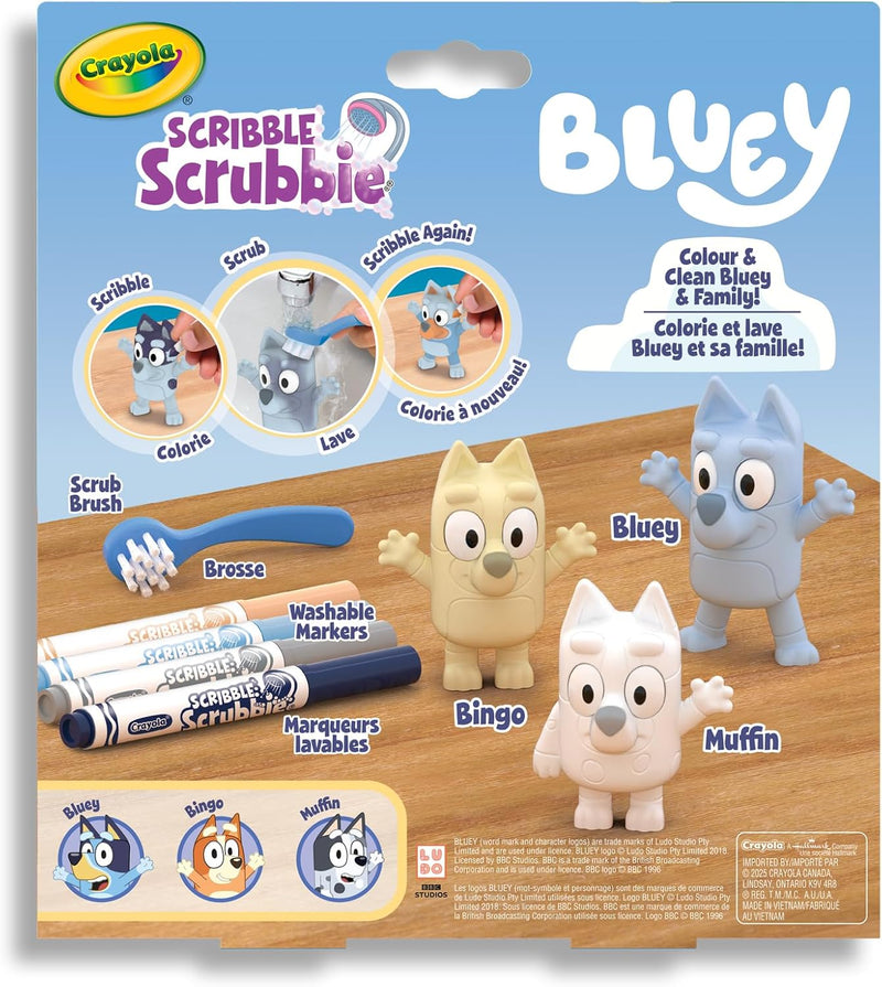 Crayola Bluey Scribble Scrubbie