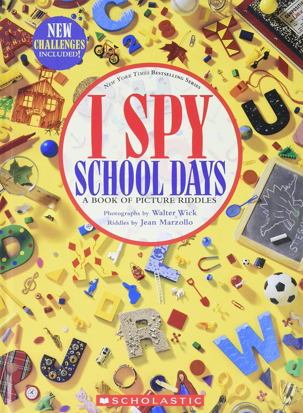 I Spy School Days Hardcover