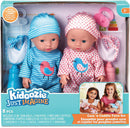 Kidoozie Care 'n Cuddle Twin Doll Set