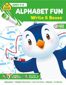 School Zone Alphabet Fun Write & Reuse Activity Workbook