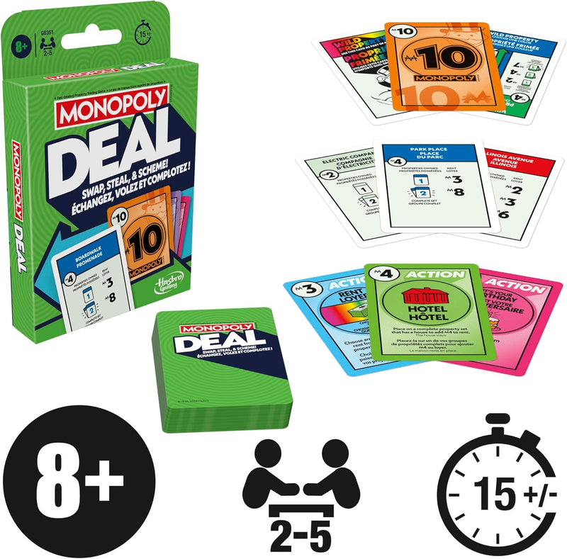 Hasbro Card Game Monopoly Deal