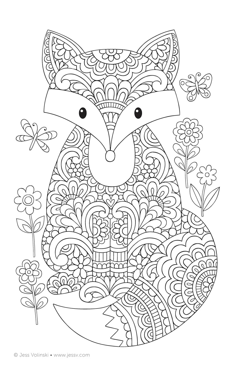 Colour Animals Colouring Book