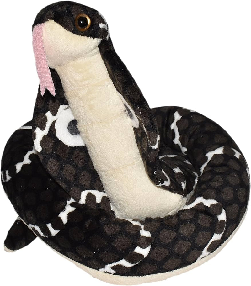 Wild Republic Plush Snake Hooded Cobra 54"
