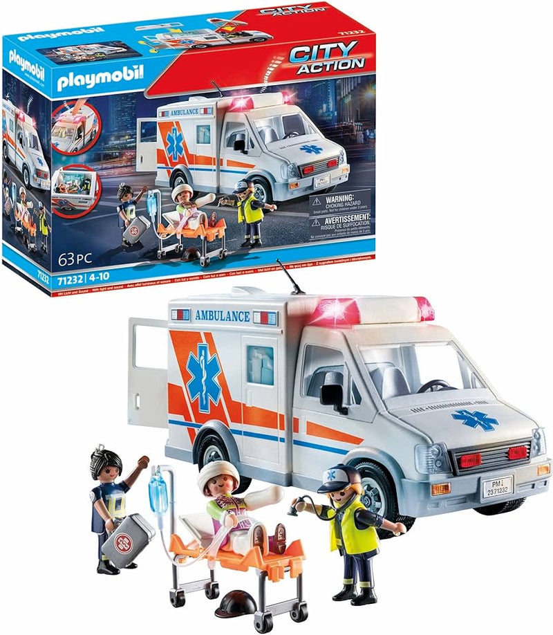 Playmobil Ambulance With Lights And Sound