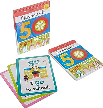 Scholastic Early Learners Flashcards 50 First Words