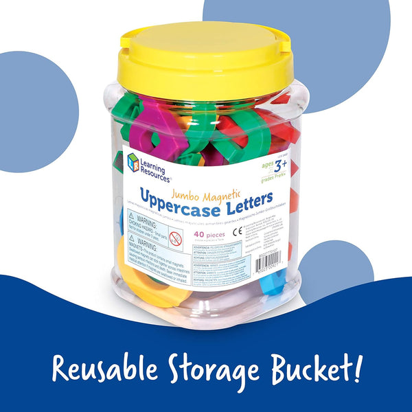 Learning Resources Jumbo Magnetic Uppercase Letters