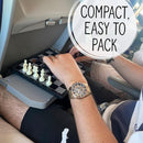 Magnetic Foldable 3 In 1 Chess Set Travel Size, Includes Checkers and Backgammon