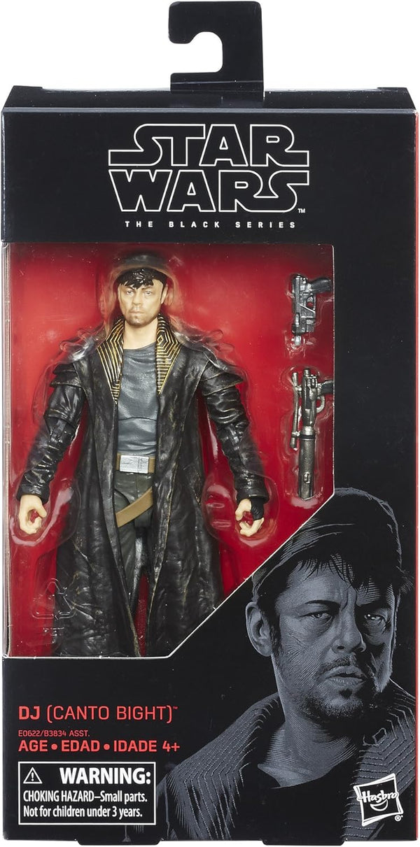 Star Wars The Black Series DJ (Canto Bright) (Preowned New In Box)