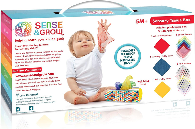 Sense & Grow Sensory Tissue Box