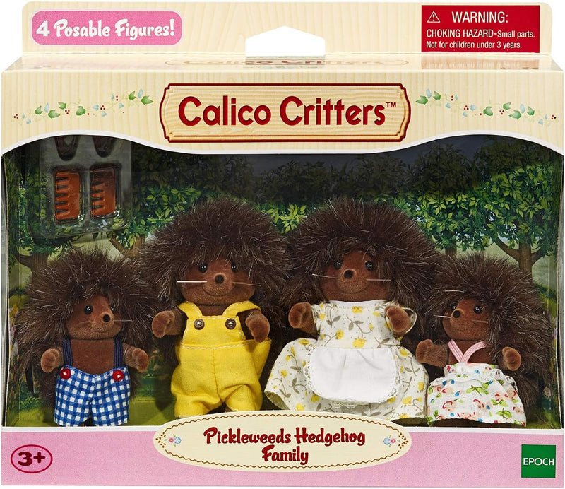 Calico Critters Pickleweeds Hedgehog Family