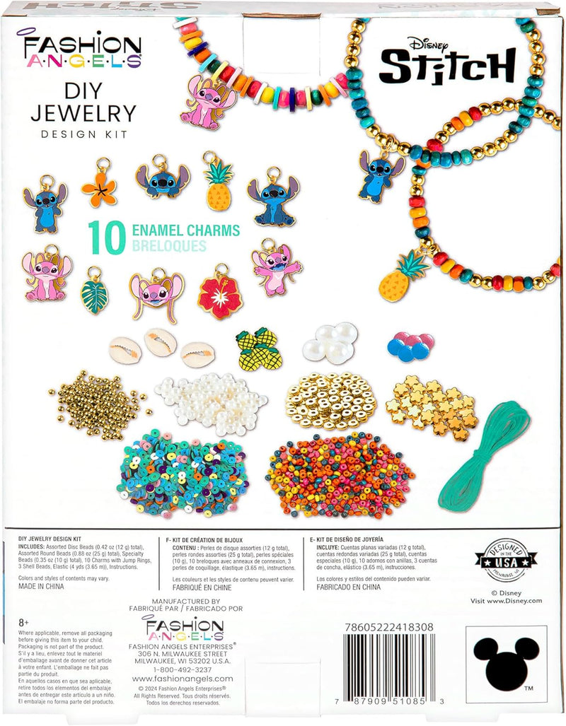 Fashion Angels Disney Stitch Cute And Feisty Jewelry Design Kit