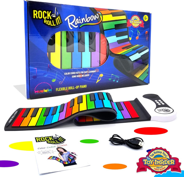 Mukikim Rock And Roll It Flexible Roll Up Piano