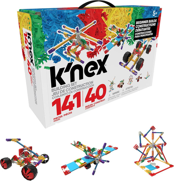 K'NEX Classic 140 Pieces Beginner Building Set