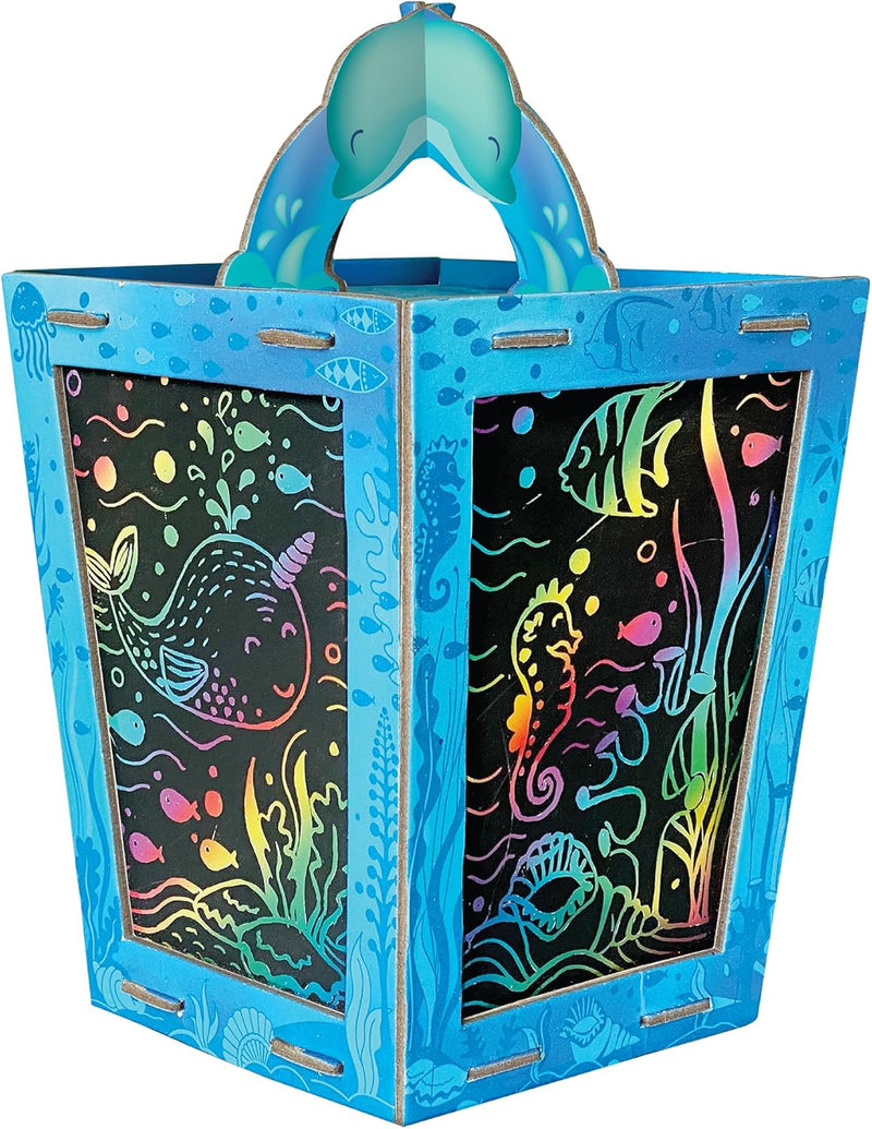 Box Candiy Totally Twilight Sea Life Lantern Scratch Art Set