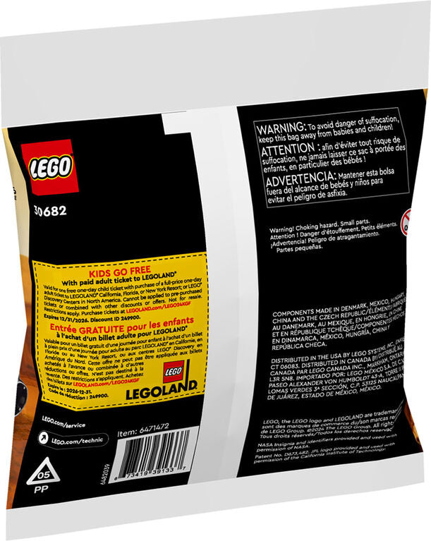 LEGO Technic NASA Mars Rover Perseverance Polybag