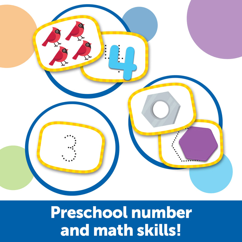 Learning Resources Skill Builders Preschool Numbers Activity Set