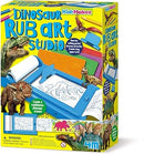 4M KidzMaker Dinosaur Rub Art Studio