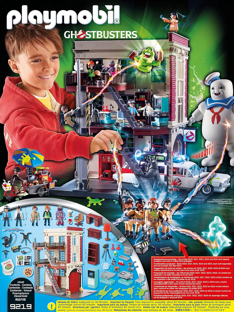 Playmobil Ghostbusters Firehouse