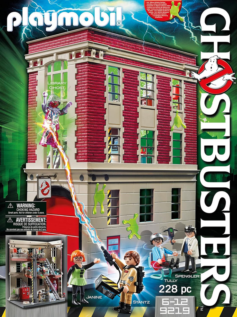 Playmobil Ghostbusters Firehouse