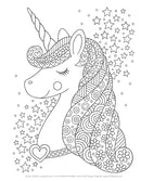 Unicorns Notebook Doodles Colouring And Activity Book