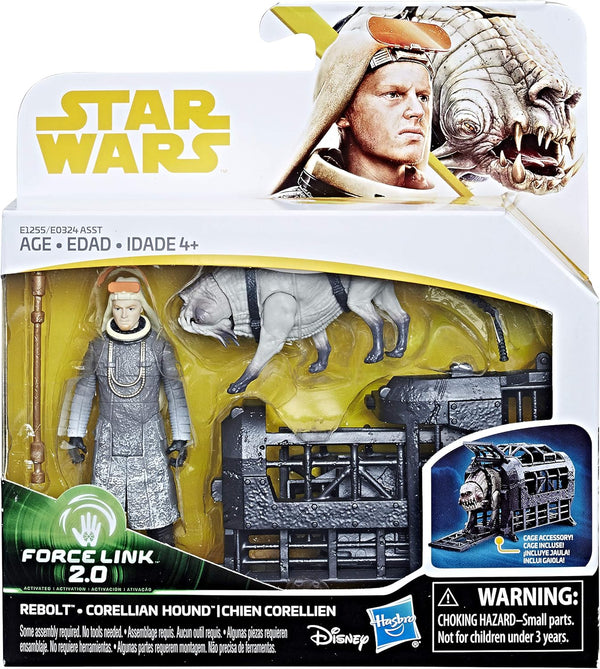 Hasbro Force Link 2.0 Rebolt Corellian Hound (Preowned New In Box)