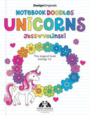 Unicorns Notebook Doodles Colouring And Activity Book