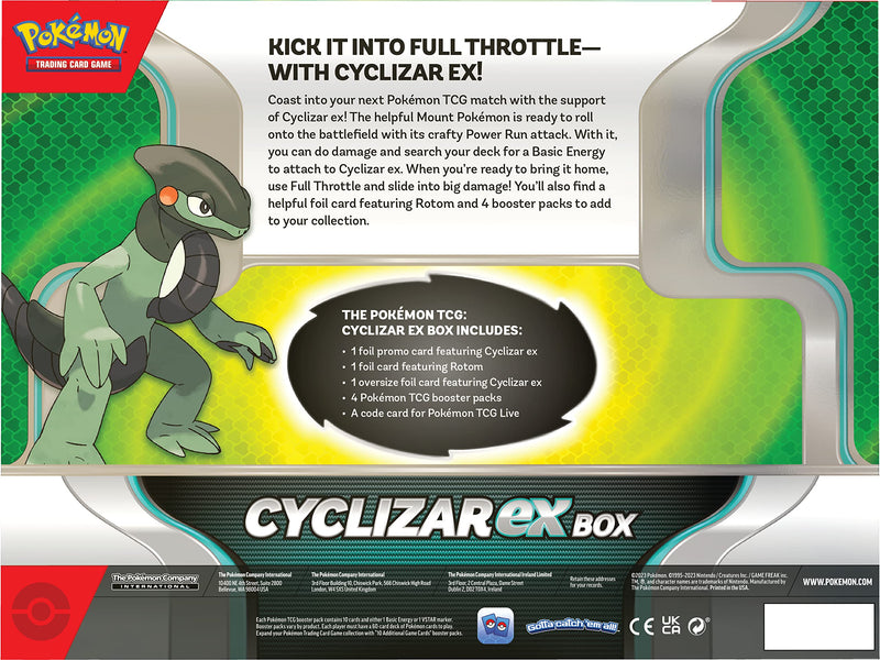 Pokemon Card Game Cyclizar EX Box