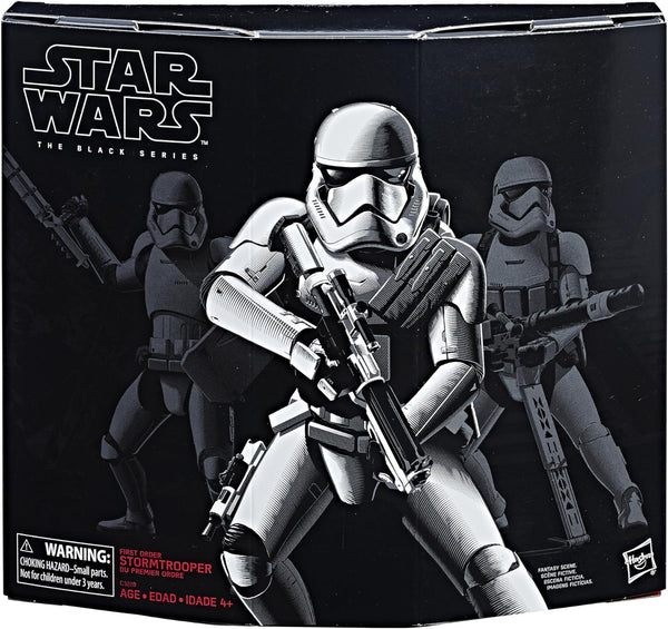 Star Wars The Black Series First Order Storm Trooper (Preowned New In Box)