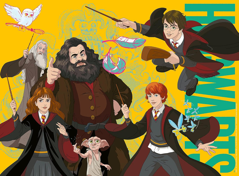Ravensburger 100 Piece Puzzle Harry Potter And The Other Wizards