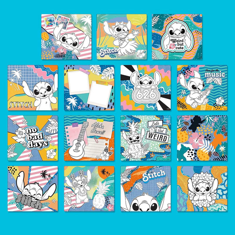 Fashion Angels Disney Stitch Colour And Collage Design Set