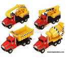 Die Cast 5.25" Construction Vehicles