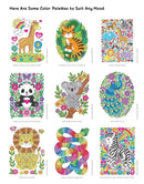 Wild Animals Notebook Doodles Colouring And Activity Book